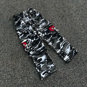 Men's Camouflage Cargo Sweatpants